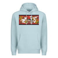 Blue Mist ladybug gnomies license plate template Premium Hoodie - BarkalooDesign