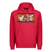 Cardinal ladybug gnomies license plate template Premium Hoodie - BarkalooDesign