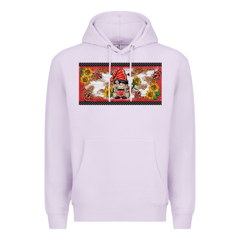Ladybug Gnomies License Plate Template Premium Hoodie by BarkalooDesign | Teevron