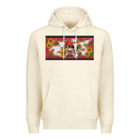 Sandshell ladybug gnomies license plate template Premium Hoodie - BarkalooDesign