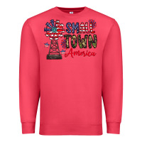 Cardinal small town america Premium Sweatshirt - CowhideDigitalArt