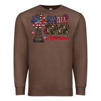 Chestnut small town america Premium Sweatshirt - CowhideDigitalArt