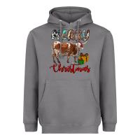 Storm Texas Longhorn Merry Christmas Heavyweight Hoodie - RanaPortraitStore