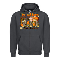 Smoke im just here for the snacks basketball sister Zipper Hoodie - Zillion Design Studio