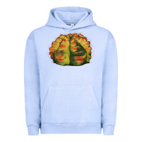 Pigment Grape Ice Gymnocalycium Variegated Cactus Urban Hoodie - LillyAllenDesigns