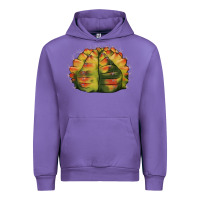 Tulip Gymnocalycium Variegated Cactus Urban Hoodie - LillyAllenDesigns
