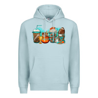 Blue Mist American football coffee Premium Hoodie - Jasminsmagicworld