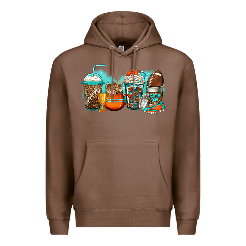 American Football Coffee Premium Hoodie by Jasminsmagicworld | Teevron