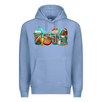 Colony Blue American football coffee Premium Hoodie - Jasminsmagicworld