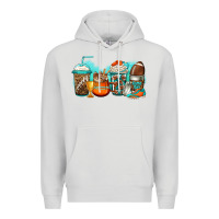 Dove Grey American football coffee Premium Hoodie - Jasminsmagicworld