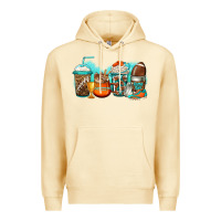 Pina Colada American football coffee Premium Hoodie - Jasminsmagicworld