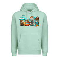 Seafoam American football coffee Premium Hoodie - Jasminsmagicworld