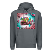 Rock teacher life Premium Hoodie - AdoDesignShop