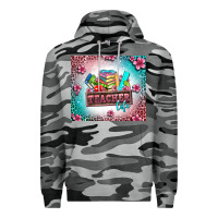 Slate Camo teacher life Premium Hoodie - AdoDesignShop
