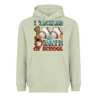 Matcha i tackled 100 days of school baseball Heavyweight Hoodie - Zillion Design Studio