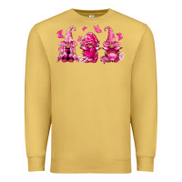 Antique Gold breast cancer gnomies Premium Sweatshirt - FaDigitalArtStudio