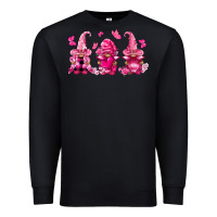 Black breast cancer gnomies Premium Sweatshirt - FaDigitalArtStudio