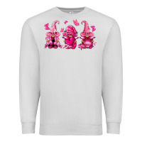 Dove Grey breast cancer gnomies Premium Sweatshirt - FaDigitalArtStudio