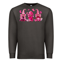 Smoke breast cancer gnomies Premium Sweatshirt - FaDigitalArtStudio