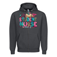 Smoke student nurse Zipper Hoodie - Zillion Design Studio