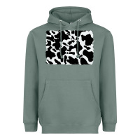 Sage distressed cowhide pattern Heavyweight Hoodie - RanaPortraitStore