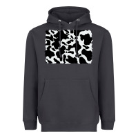 Smoke distressed cowhide pattern Heavyweight Hoodie - RanaPortraitStore