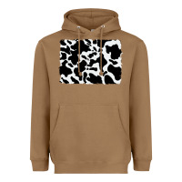 Toasted Coconut distressed cowhide pattern Heavyweight Hoodie - RanaPortraitStore