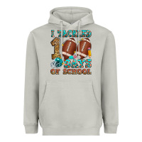 Moon Dust i tackled 100 days of school american football Heavyweight Hoodie - Zillion Design Studio