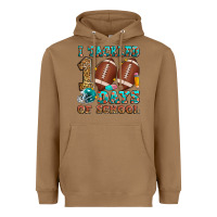 Toasted Coconut i tackled 100 days of school american football Heavyweight Hoodie - Zillion Design Studio
