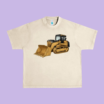 Bulldozer Urban Heavy Tee Designed By Artiststas