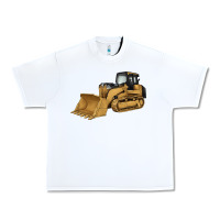 White bulldozer Urban Heavy Tee - Artiststas