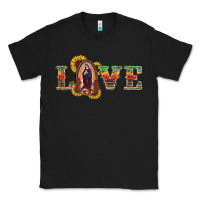 Black Love Lady Of Guadalupe Classic Tee - RanaPortraitStore