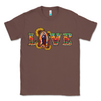 Chestnut Love Lady Of Guadalupe Classic Tee - RanaPortraitStore