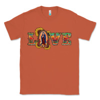 Copper Love Lady Of Guadalupe Classic Tee - RanaPortraitStore