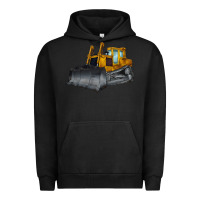 Pigment Black Bulldozer Urban Hoodie - LillyAllenDesigns