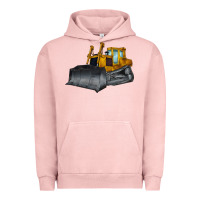 Pigment Salmon Bulldozer Urban Hoodie - LillyAllenDesigns