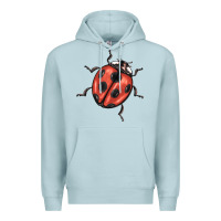 Blue Mist ladybug Premium Hoodie - BarkalooDesign