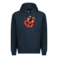 Navy ladybug Premium Hoodie - BarkalooDesign