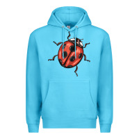Ocean Blue ladybug Premium Hoodie - BarkalooDesign