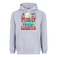 Heather Grey friday night lights volleyball Heavyweight Hoodie - Zillion Design Studio