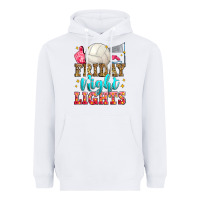 White friday night lights volleyball Heavyweight Hoodie - Zillion Design Studio