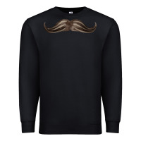Black brown moustache fa element Premium Sweatshirt - FaDigitalArtStudio