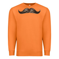 Carrot brown moustache fa element Premium Sweatshirt - FaDigitalArtStudio