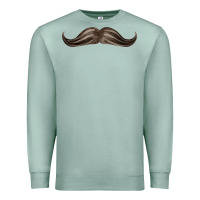 Seafoam brown moustache fa element Premium Sweatshirt - FaDigitalArtStudio