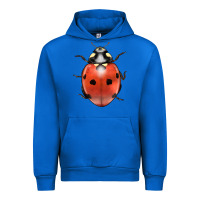 Cobalt lady bug Urban Hoodie - LillyAllenDesigns