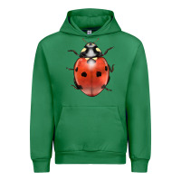 Emerald lady bug Urban Hoodie - LillyAllenDesigns