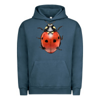 Pigment Midnight Navy lady bug Urban Hoodie - LillyAllenDesigns