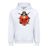 White lady bug Urban Hoodie - LillyAllenDesigns