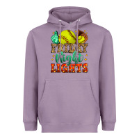 Lavender friday night lights softball Heavyweight Hoodie - Zillion Design Studio