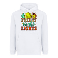 White friday night lights softball Heavyweight Hoodie - Zillion Design Studio